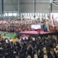 Menteri Pertahanan RI Prabowo Subianto saat menghadiri acara “The 1st DEFEND ID’s Day” di Hanggar PT Dirgantara Indonesia, Bandung Jawa Barat. (Dok. Tim Media Prabowo Subainto)