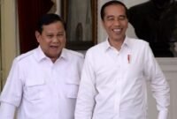 Presiden Jokowi dengan Menteri Pertahanan Prabowo Subianto. (Dok. Presidenri.go.id)
