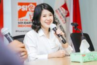 Wakil Ketua Dewan Partai Solidaritas Indonesia (PSI) Grace Natalie Louisa. (Instagram.com/@gracenat)