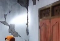 6 wilayah Kecamatan di Kabupaten Ponorogo mengalami dampak buruk gempa bumi Yogyakarta. (Dok. FIN) 