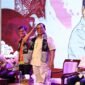 Ketua Umum Parta Gerindra Prabowo Subianto bersama Politikus PDIP Budiman Sudjatmiko di acara Deklarasi Prabowo-Budiman Bersatu (Prabu) di Marnia Convention Center, Semarang, Jawa Tengah, Jumat, 18 Agustus 2023. (Dok. Tim Media Prabowo Subianto)