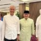 Menparekraf Sandiaga Uno bersama Gubernur Jawa Tengah Ganjar Pranowo. (Instagram.com/@rhuqby.adeanasubay)