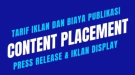 Daftar tarif iklan dan biaya publikasi di media ini dan jaringan portal berita FSMN. (Dok. Fokussiber.com/Budipur)