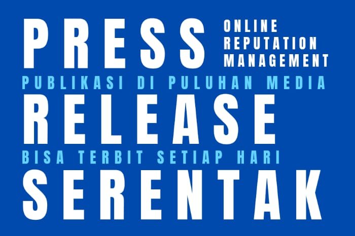 Jasasiaranpers.com and this media provide economical packages for publication needs, both Simultaneous Press Releases and Daily Press Releases.  (Doc. Haiindonesia.com/Budipur)