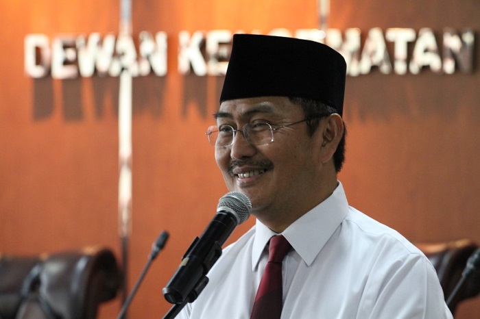 Ketua Dewan Penasihat Ikatan Cendekiawan Muslim Indonesia (ICMI) Jimly Asshiddiqie. (Dok. Dkpp.go.id)