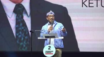 VIDEO: Ridwan Kamil Jadi Ketua TKD Jabar, Yakin Pasangan Capres Cawapres Prabowo – Gibran Menang 2024