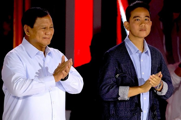 Pasangan Calon Presiden, Prabowo Subianto bersama Calon Wakil Presiden, Gibran Rakabuming. (Facebook.com/@Prabowo Subianto)  