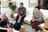 Presiden Jokowi dan Ketua Umum PDIP Megawati Soekarnoputri. (Dok. Setkab.go.id)