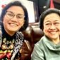 Menteri Keuangan Sri Mulyani Bersama Ketua Umum PDI Perjuangan, Megawati Soekarnoputri. (Instrgram.com/@smindrawati)