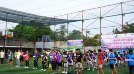 Turnamen Futsal V PROPAMI 2024 di Lapangan Futsal Triboon, Jeruk Purut, Jakarta Selatan, (29/6/24). (Doc.PROPAMI)