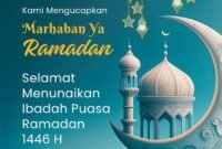 Selamat menunaikan ibadah puasa Ramadhan 1446 H/2025, (Dok. Persrilis.com)

