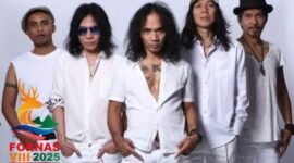 Foto : Panggung Penutupan FORNAS VIII Dihentak Slank dan Artis Top. (Doc.Ist)