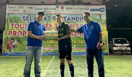 Foto : PROPAMI CUP VI 2025 di TriboOn Mini Soccer, Jeruk Purut, Jakarta Selatan (19/7/25). (Doc.Ist)