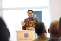 Meet The Leaders Paramadina menampilkan sukses KAI jadi transportasi publik kelas dunia. (Dok. Universitas Paramadina)