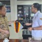 Ketua Umum Persatuan Layangan Aduan Seluruh Indonesia H. Essa Muhammad bersama Ketua Umum KONI Pusat Marciano Norman secara resmi menandatangani Nota Kesepahaman.